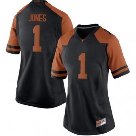 Sale - Black Andrew Jones #1 UT Longhorns Game Women High School Embroidery Football Jersey